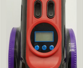 12V aspirador de vácuo e compressores de ar Mini portátil com LED luz pressão do ar medidor digital 3 em 1 Pneus inflar e C