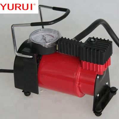 Mini bomba de pneus de cilindro único DC12v Compressor de ar metálico Inflador de pneus para caminhão