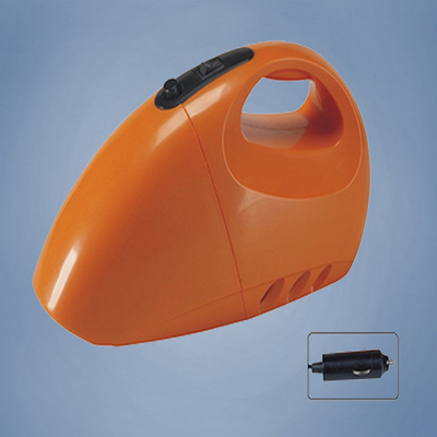 DC12v aspirador de plástico de carro portátil molhado e seco com tampão de cigarro