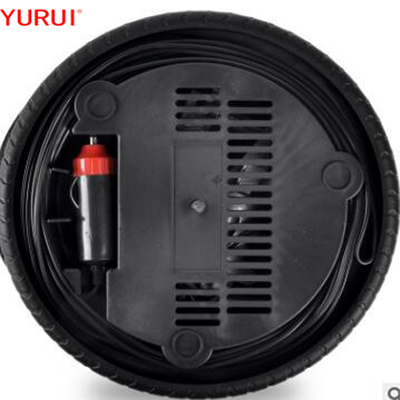 Compressor de ar de carro ABS de plástico elétrico DC12V Bomba de inflação de pneus com isqueiro