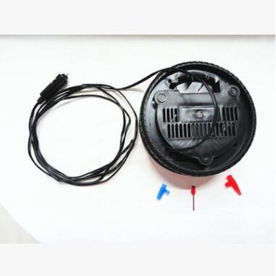 Compressor de ar de plástico portátil DC12v pneu de carro inflar com plugue do isqueiro de cigarro