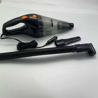 12v aspirador de plástico portátil para carros para limpeza de carros Kit de mangueira HEPA fifter