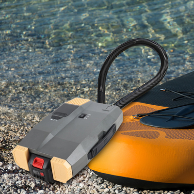 5000mAH Bateria Capacidade SUP bomba elétrica para doca inflável Kayak Paddle Board 20PSI 12V/110-240V