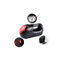 Compressor de ar portátil preto e vermelho para o carro três em um tipo 12v 280 libras por polegada quadrada