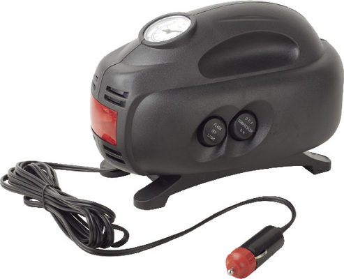 Bom preço. 3 em 1 compressor de ar portátil da medida 12v da pressão da lâmpada/auto compressor de ar on-line