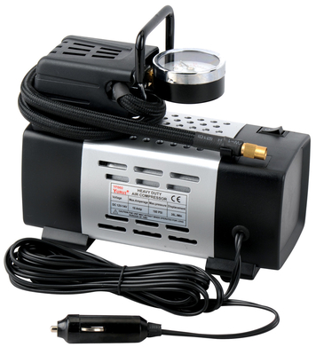 Bom preço. Inflação poderosa portátil do compressor de ar 150PSI do metal 12V com os 2 adaptadores do bocal on-line