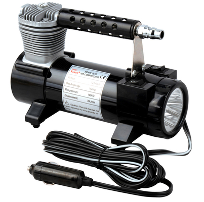 Bom preço. compressor de ar portátil preto do veículo de 12v único Cyclinder para a inflação 150PSI do carro on-line