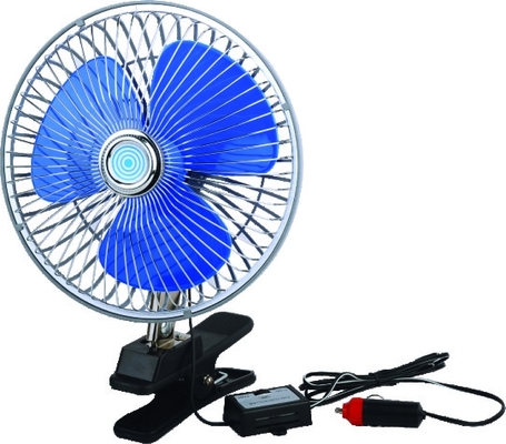Bom preço. 8 grampo portátil do ventilador de refrigeração do carro do painel da polegada 12V - em 2 - interruptor da velocidade on-line