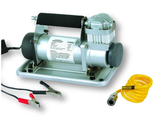 Bom preço. Compressor de ar para automóveis pesados Metal para caminhões offroad 4x4 Compressor de ar de prata de alta pressão Inflatores de pneus de automóveis on-line