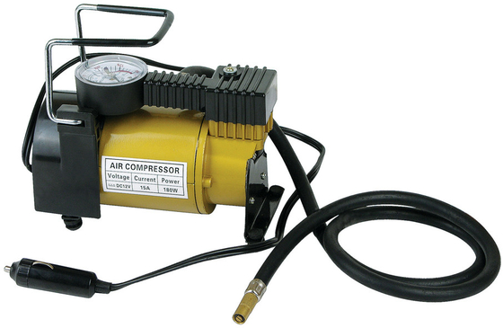 Compressor de ar metálico de cilindro único para pneumáticos de automóveis