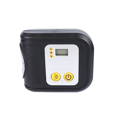 Compressor de ar de plástico portátil para carros Display digital Dc12v Bomba de pneus inflada com saco de tecido de lâmpada