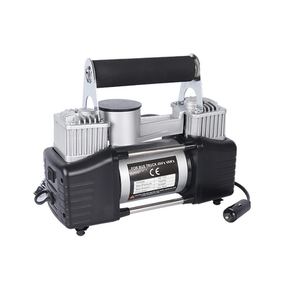 Bom preço. Compressor de ar de metal de dois cilindros com saco de transporte Compressor de ar de alta pressão DC 12V on-line