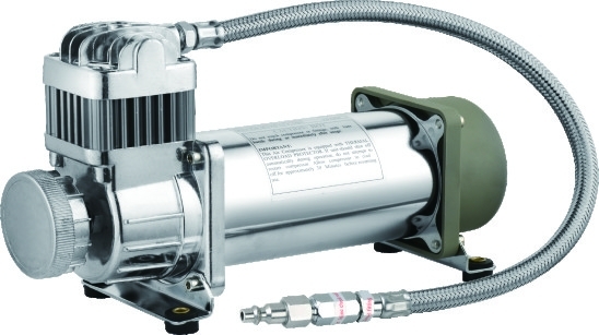Bom preço. Resistente de umidade de aço de prata do sistema IP67 do compressor da suspensão do elevador de ar para o carro on-line