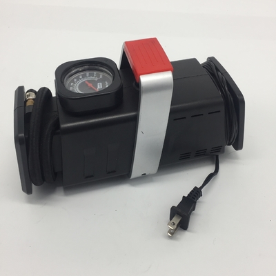 Bom preço. O poder das maneiras da C.C. dois da C.A. obtém o compressor de ar do pneu de carro com calibre, auto compressor de ar on-line