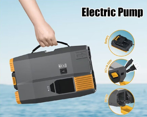 12 volts bomba de sup eléctrica com bateria e AC110V-220V tempo de trabalho longo 20psi com tela