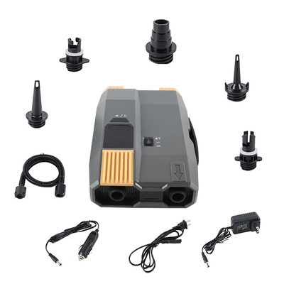 SUP e com DC12V Car Plug Rechargeable Air Pump AC 110v-220v Power Electric para Paddle Board