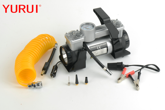 Bom preço. compressores de ar portáteis elétricos Cyliner dobro do veículo 12vdc com luz on-line