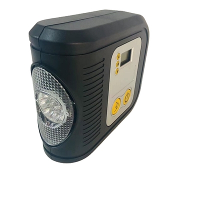 Display digital Dc12v pneu de carro inflador compressor de ar portátil com saco de pano