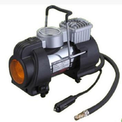 Bom preço. 3 em 1 bomba de ar do metal, compressor de ar 12v portátil com lâmpada on-line