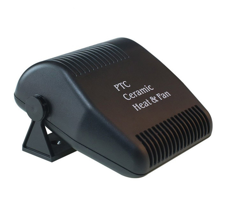 Bom preço. Aquecedor de ventilador portátil ABS DC12V para veículos com função de ventilador e aquecedor on-line