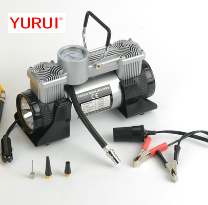 Caixa plástica dobro de compressor de ar do metal do cilindro com pressão do poder superior