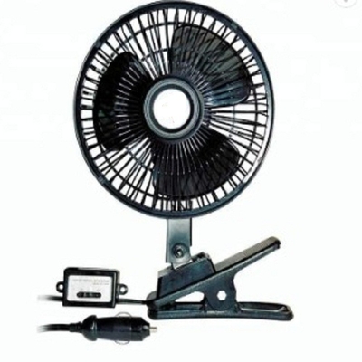 Bom preço. Material plástico preto 12v/24v de ventilador de refrigeração do carro com meio protetor do metal da segurança on-line