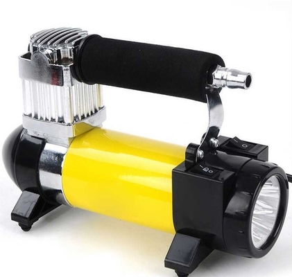 Bom preço. Compressor de ar do metal da C.C. 12v, compressor de um poder superior de 100 libras por polegada quadrada com lâmpada on-line