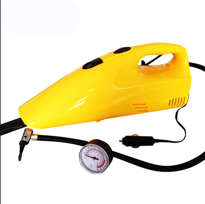 Bom preço. aspirador de vácuo de carro de mão amarelo com compressor Função 12v aspirador de vácuo de carro on-line