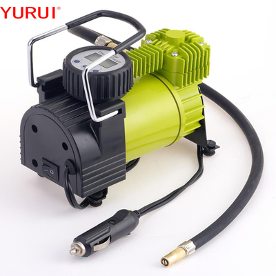 Bom preço. Bomba de inflação de pneus de automóveis de cilindro único portátil DC12v com alça on-line