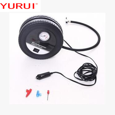 Bom preço. Compressor de ar de plástico portátil DC12v pneu de carro inflar com plugue do isqueiro de cigarro on-line