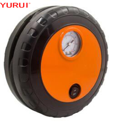 Compressor de ar de carro ABS de plástico elétrico DC12V Bomba de inflação de pneus com isqueiro